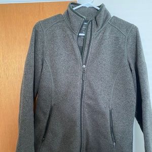 LL Bean Womens Sweater Fleece Full Zip - size Small